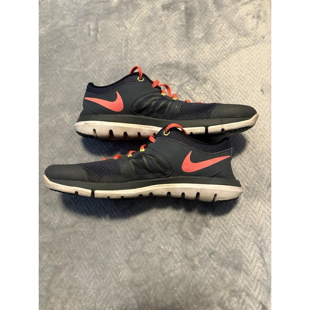Womens Gray & Pink Nike Flex 2014 Run Shoes Size 9.5 Style